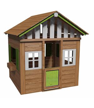 CASITA INFANTIL DE MADERA MASGAMES-LOLLIPOP XL VERDE - MA800543